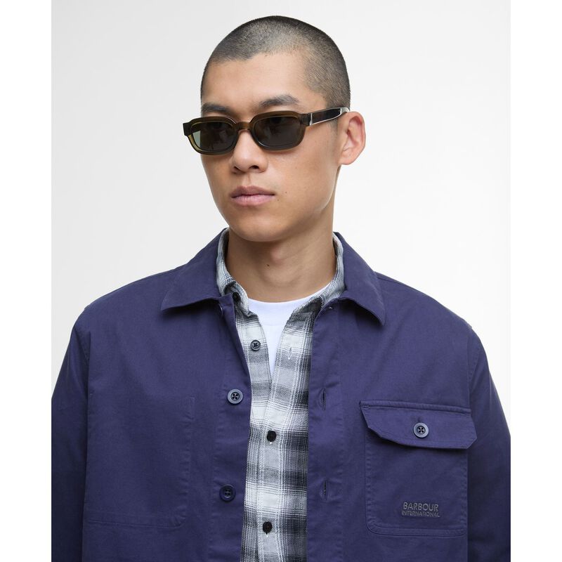 Barbour International Ruiz Garment Washed Overshirt image number 2